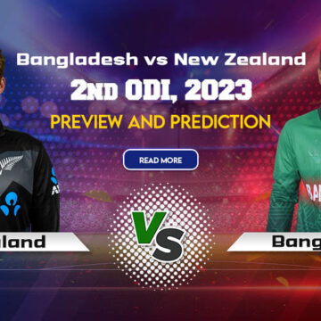 Bangladesh vs New Zealand 2nd ODI 2023